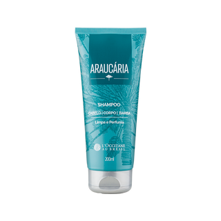 Shampoo Cabelo Corpo Barba Araucária 200ml