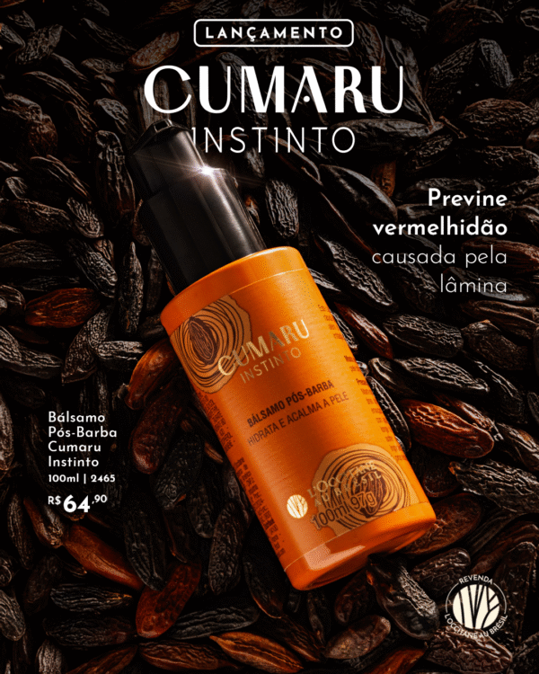 Balsamo Pós Barba Cumaru Instinto 100ml - Imagem 2